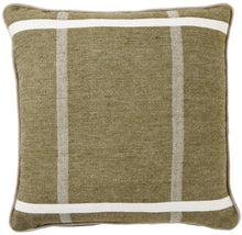 Load image into Gallery viewer, Cotswolds Olive Green Cushion