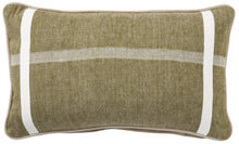Load image into Gallery viewer, Cotswolds Olive Green Cushion (30cm x 50cm)
