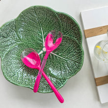 Load image into Gallery viewer, Green Cabbage Print Platter (Large)