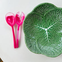 Load image into Gallery viewer, Green Cabbage Print Platter (Large)