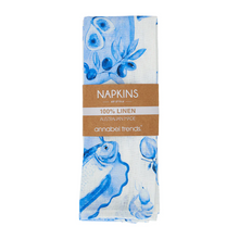 Load image into Gallery viewer, Summer Entertaining Napkin in Blue (Set of 4)