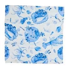 Load image into Gallery viewer, Summer Entertaining Napkin in Blue (Set of 4)

