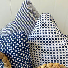 Load image into Gallery viewer, Navy with White Cushion
