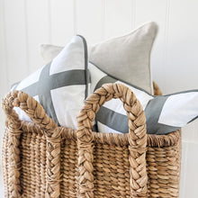 Load image into Gallery viewer, Olive Green Check Cushion
